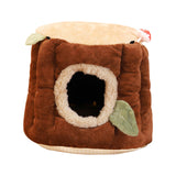 Maxbell Guinea Cave Bed Hideout Bedding Warm Supplies for Rat Bunny Squirrel 30cmx27cm