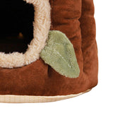 Maxbell Guinea Cave Bed Hideout Bedding Warm Supplies for Rat Bunny Squirrel 30cmx27cm