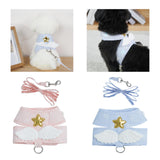 Maxbell Escape Proof Cat Harness and Leash for Small Dogs Cats Pet Supplies Outdoor Pink