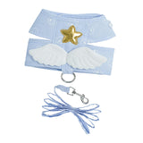 Maxbell Escape Proof Cat Harness and Leash for Small Dogs Cats Pet Supplies Outdoor Blue