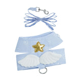 Maxbell Escape Proof Cat Harness and Leash for Small Dogs Cats Pet Supplies Outdoor Blue