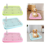 Maxbell Dog Toilet Bedpan Puppy Potty Urinal Lattice Litter Tray, Dog Potty Tray Green