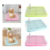 Maxbell Dog Toilet Bedpan Puppy Potty Urinal Lattice Litter Tray, Dog Potty Tray Green