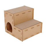 Maxbell 2 in 1 Cat Scratcher Bed Toy Pets Supplies Board Kitten Indoor Claws Care