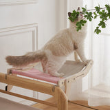 Maxbell Cat Window Perch Seat Shelf Hammock Durable for No Suction Cup No Drilling StyleA