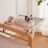 Maxbell Cat Window Perch Seat Shelf Hammock Durable for No Suction Cup No Drilling StyleA