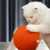 Maxbell Cat Scratcher Wear Resistant Claws Care Indoor Cats Toy Interactive Play Orange