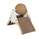 Maxbell Cat Scratcher Wear Resistant Claws Care Indoor Cats Toy Interactive Play Brown