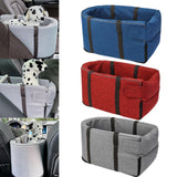 Maxbell Dog Puppy Car Pets Seat Wear Resistant Center Console Mount Portable Blue