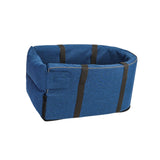 Maxbell Dog Puppy Car Pets Seat Wear Resistant Center Console Mount Portable Blue