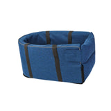 Maxbell Dog Puppy Car Pets Seat Wear Resistant Center Console Mount Portable Blue
