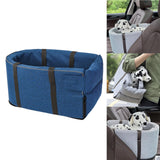 Maxbell Dog Puppy Car Pets Seat Wear Resistant Center Console Mount Portable Blue