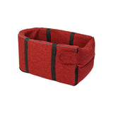 Maxbell Dog Puppy Car Pets Seat Wear Resistant Center Console Mount Portable Red