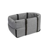 Maxbell Dog Puppy Car Pets Seat Wear Resistant Center Console Mount Portable Grey