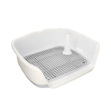 Maxbell Removable Dog Potty Tray Keep Floors Clean with Protection Wall Gray