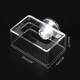 Maxbell Fish Feeding Bracket with Suction Cup Detachable Fish Feeder for Worm Fish Small