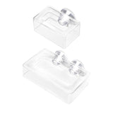 Maxbell Fish Feeding Bracket with Suction Cup Detachable Fish Feeder for Worm Fish Small