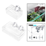 Maxbell Fish Feeding Bracket with Suction Cup Detachable Fish Feeder for Worm Fish Small