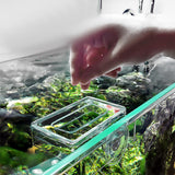 Maxbell Fish Feeding Bracket with Suction Cup Detachable Fish Feeder for Worm Fish Small