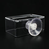 Maxbell Fish Feeding Bracket with Suction Cup Detachable Fish Feeder for Worm Fish Small