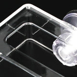 Maxbell Fish Feeding Bracket with Suction Cup Detachable Fish Feeder for Worm Fish Small