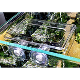 Maxbell Fish Feeding Bracket with Suction Cup Detachable Fish Feeder for Worm Fish Large