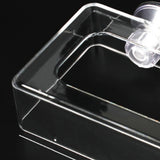 Maxbell Fish Feeding Bracket with Suction Cup Detachable Fish Feeder for Worm Fish Large