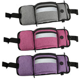 Maxbell Pet Pocket Waist Clip Bag Multi Purpose Washable for Walking Jogging Hiking Gray