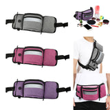 Maxbell Pet Pocket Waist Clip Bag Multi Purpose Washable for Walking Jogging Hiking Gray