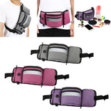 Maxbell Pet Pocket Waist Clip Bag Multi Purpose Washable for Walking Jogging Hiking Gray