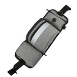 Maxbell Pet Pocket Waist Clip Bag Multi Purpose Washable for Walking Jogging Hiking Gray