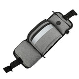 Maxbell Pet Pocket Waist Clip Bag Multi Purpose Washable for Walking Jogging Hiking Gray