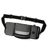 Maxbell Pet Pocket Waist Clip Bag Multi Purpose Washable for Walking Jogging Hiking Gray