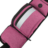 Maxbell Pet Pocket Waist Clip Bag Multi Purpose Washable for Walking Jogging Hiking Rose Red
