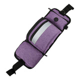 Maxbell Pet Pocket Waist Clip Bag Multi Purpose Washable for Walking Jogging Hiking Purple
