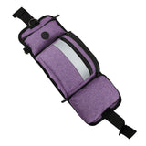 Maxbell Pet Pocket Waist Clip Bag Multi Purpose Washable for Walking Jogging Hiking Purple