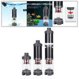 Maxbell Fish Tank Filter Manure Suction Separator Oxygenated Cycle Fishing Toilet 6.7cmx16cm