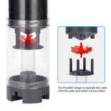Maxbell Fish Tank Filter Manure Suction Separator Oxygenated Cycle Fishing Toilet 6.7cmx16cm