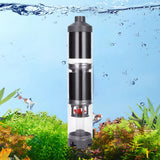 Maxbell Fish Tank Filter Manure Suction Separator Oxygenated Cycle Fishing Toilet 6.7cmx35cm