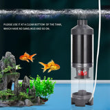 Maxbell Fish Tank Filter Manure Suction Separator Oxygenated Cycle Fishing Toilet 6.7cmx35cm