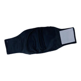 Maxbell Pet Physiological Belt Puppy Diapers Nappy Briefs Doggy Male Dog Belly Wrap Black Color L