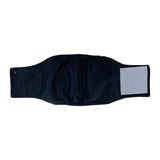 Maxbell Pet Physiological Belt Puppy Diapers Nappy Briefs Doggy Male Dog Belly Wrap Black Color L