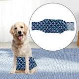 Maxbell Pet Physiological Belt Puppy Diapers Nappy Briefs Doggy Male Dog Belly Wrap Green White L