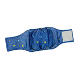 Maxbell Pet Physiological Belt Puppy Diapers Nappy Briefs Doggy Male Dog Belly Wrap Blue S