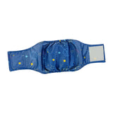 Maxbell Pet Physiological Belt Puppy Diapers Nappy Briefs Doggy Male Dog Belly Wrap Blue S