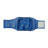 Maxbell Pet Physiological Belt Puppy Diapers Nappy Briefs Doggy Male Dog Belly Wrap Blue S