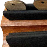 Maxbell Instrument Stand Clip Guitar Player Accessory Organizer Wooden for Guitarist Short light wood