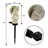 Maxbell Solar Powered Garden Stake Angel Lighting Waterproof for Walkway