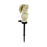 Maxbell Solar Powered Garden Stake Angel Lighting Waterproof for Walkway
