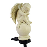 Maxbell Solar Powered Garden Stake Angel Lighting Waterproof for Walkway